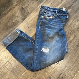 Maurices cropped jeans